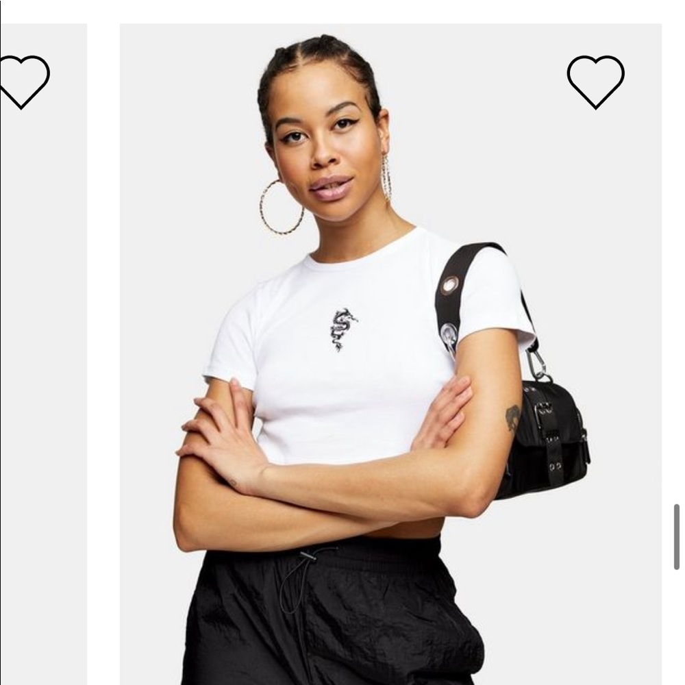 Crop top from top shop